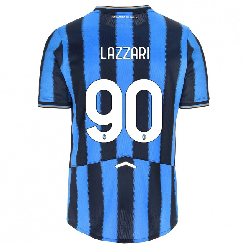 Danxen Niño Camiseta Ilaria Lazzari #90 Azul Cielo Negro 1ª Equipación 2025/26 La Camisa México