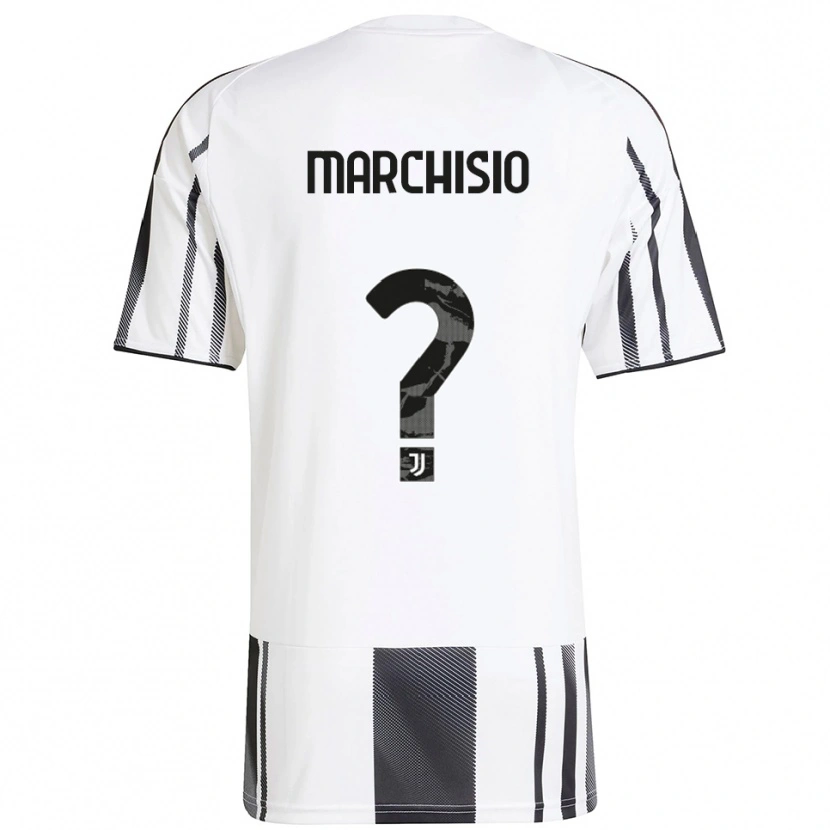 Danxen Niño Camiseta Davide Marchisio #0 Blanco Negro 1ª Equipación 2025/26 La Camisa México