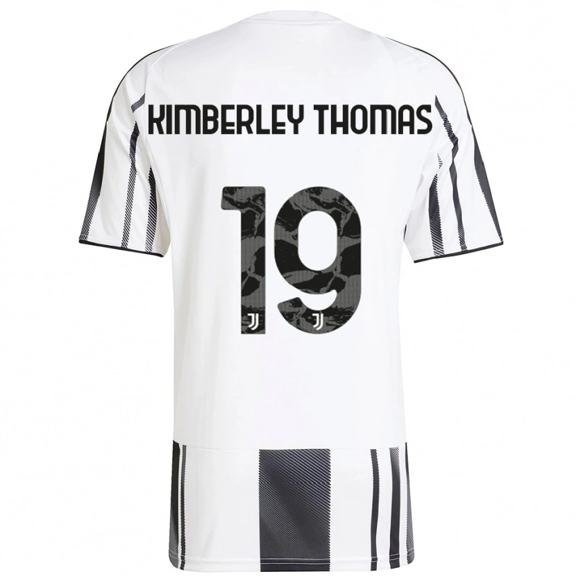 Danxen Niño Camiseta Lindsey Kimberley Thomas #19 Blanco Negro 1ª Equipación 2025/26 La Camisa México