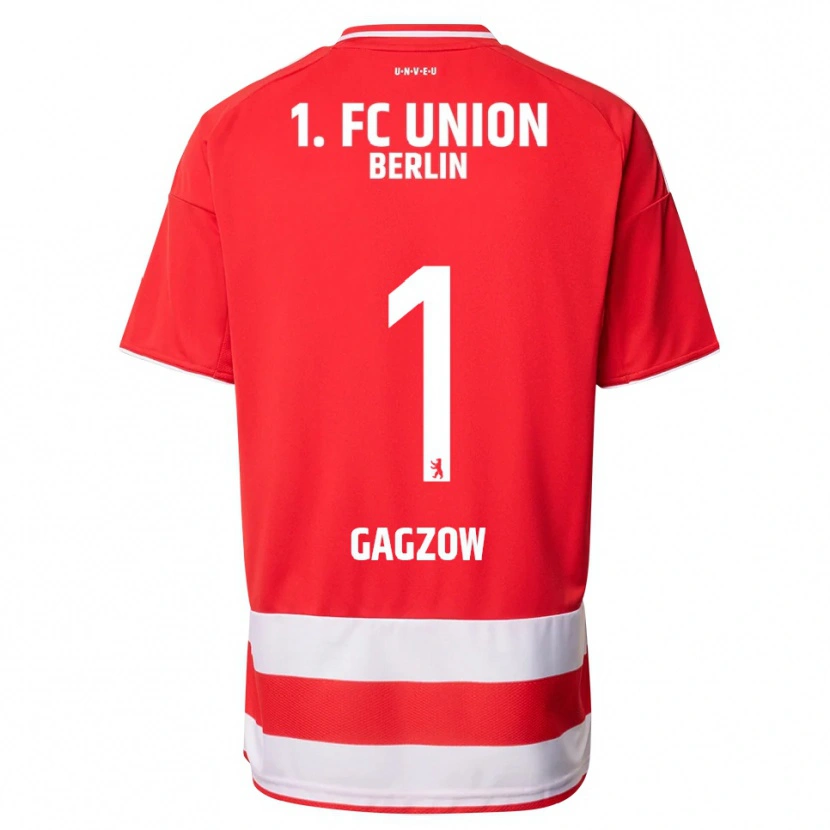 Danxen Niño Camiseta Fritz Gagzow #1 Rojo Blanco 1ª Equipación 2025/26 La Camisa México