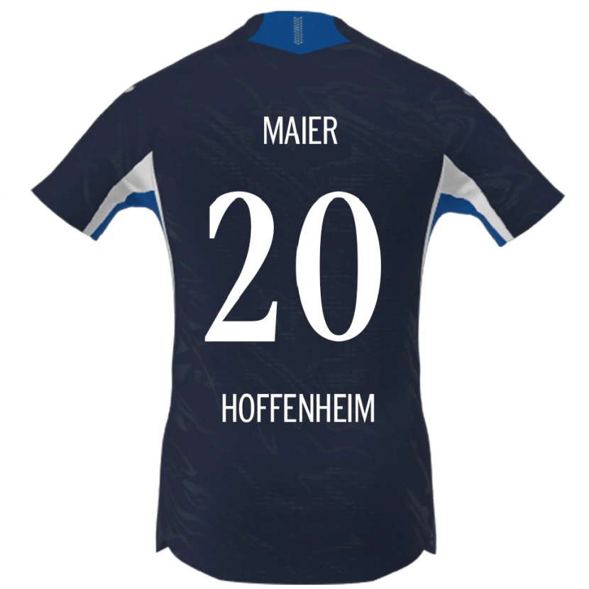 Danxen Niño Camiseta Leonie Maier #20 Marino Blanco 1ª Equipación 2025/26 La Camisa México