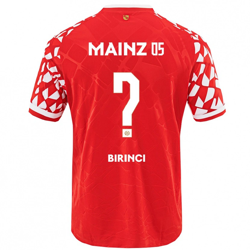 Danxen Niño Camiseta Muhammed Birinci #0 Rojo Blanco 1ª Equipación 2025/26 La Camisa México
