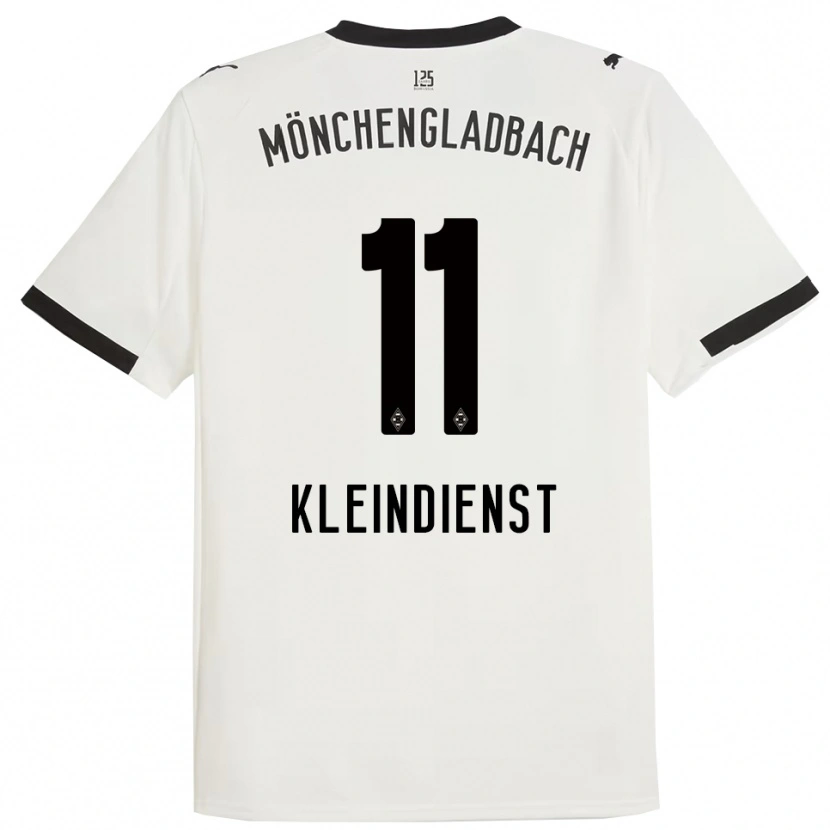 Danxen Niño Camiseta Tim Kleindienst #11 Blanco Negro 1ª Equipación 2025/26 La Camisa México
