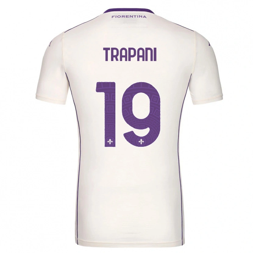 Danxen Niño Camiseta Niccolò Trapani #19 Blanco Púrpura Rojo 2ª Equipación 2025/26 La Camisa México