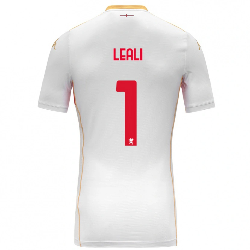 Danxen Niño Camiseta Nicola Leali #1 Blanco Rojo 2ª Equipación 2025/26 La Camisa México