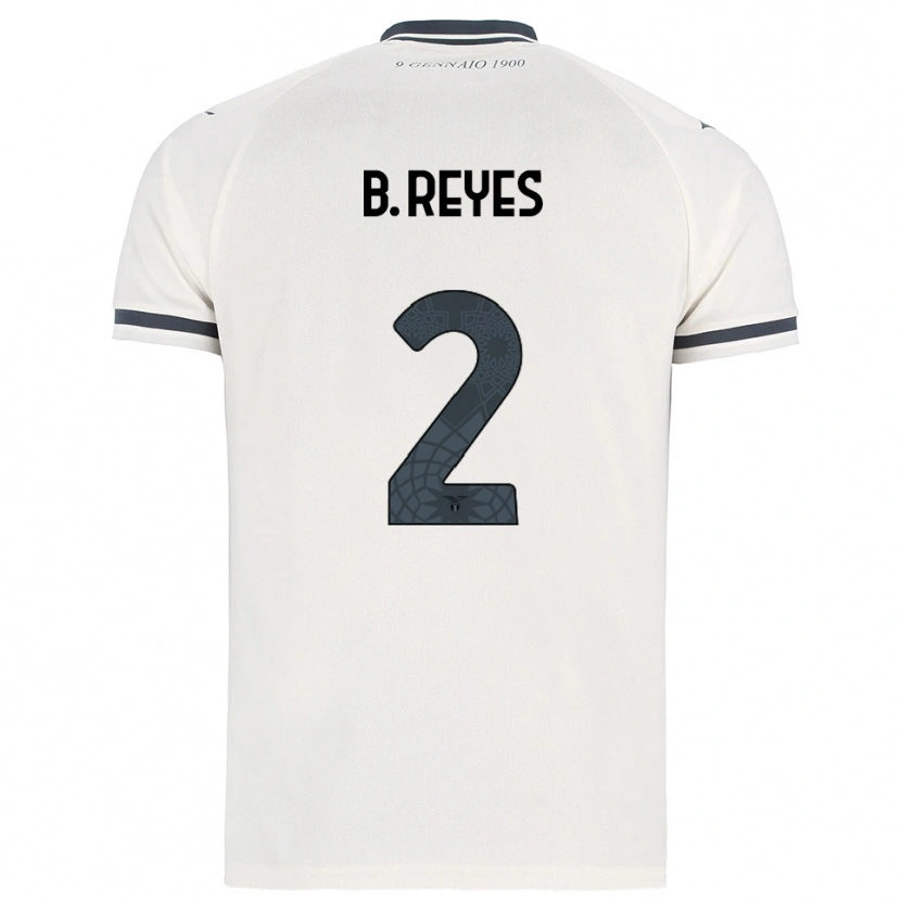 Danxen Niño Camiseta Carina Alicia Baltrip-Reyes #2 Blanco Marino 2ª Equipación 2025/26 La Camisa México