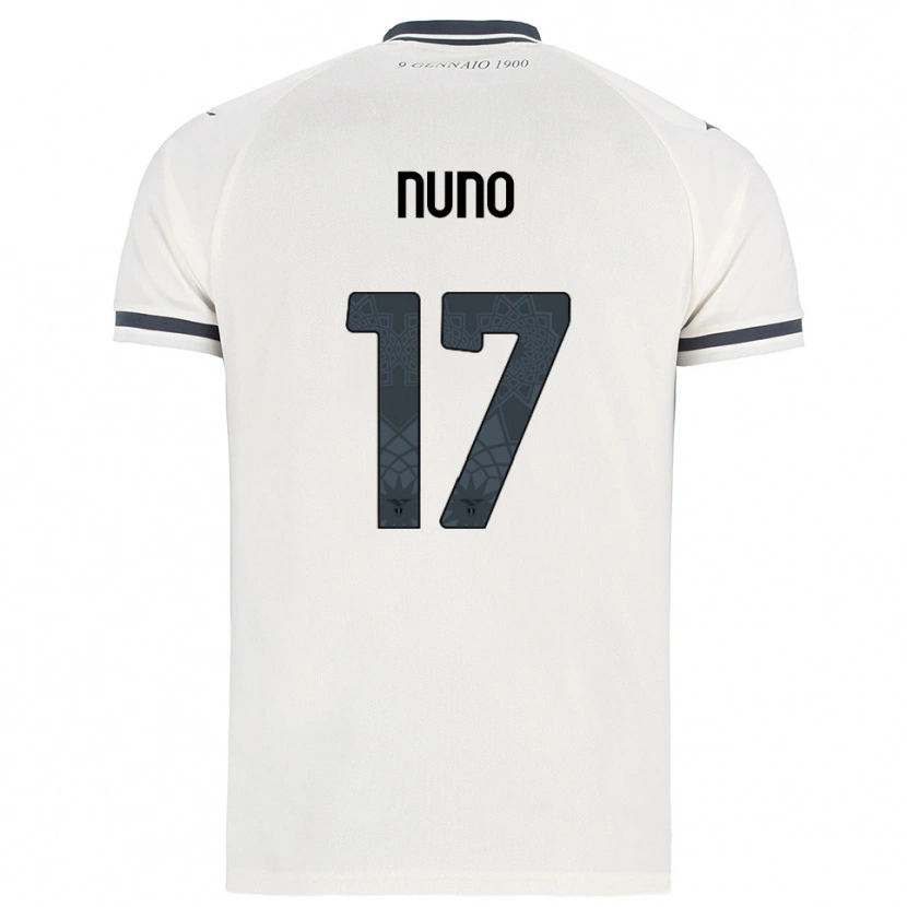 Danxen Niño Camiseta Nuno Tavares #17 Blanco Marino 2ª Equipación 2025/26 La Camisa México