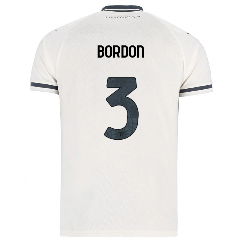 Danxen Niño Camiseta Ricardo Bordon #3 Blanco Marino 2ª Equipación 2025/26 La Camisa México