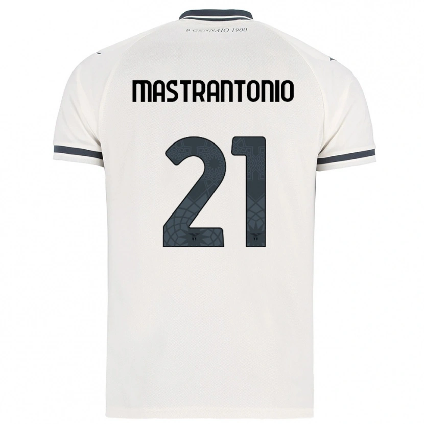 Danxen Niño Camiseta Ella Mastrantonio #21 Blanco Marino 2ª Equipación 2025/26 La Camisa México