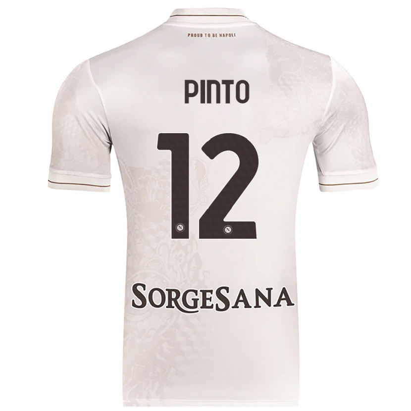 Danxen Niño Camiseta Ciro Pinto #12 Champán Marrón 2ª Equipación 2025/26 La Camisa México