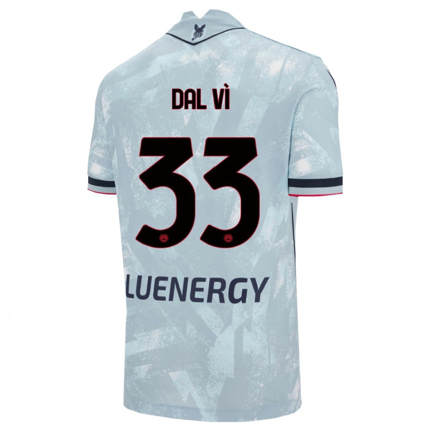 Danxen Niño Camiseta Matteo Dal Vì #33 Azul Claro Negro 2ª Equipación 2025/26 La Camisa México