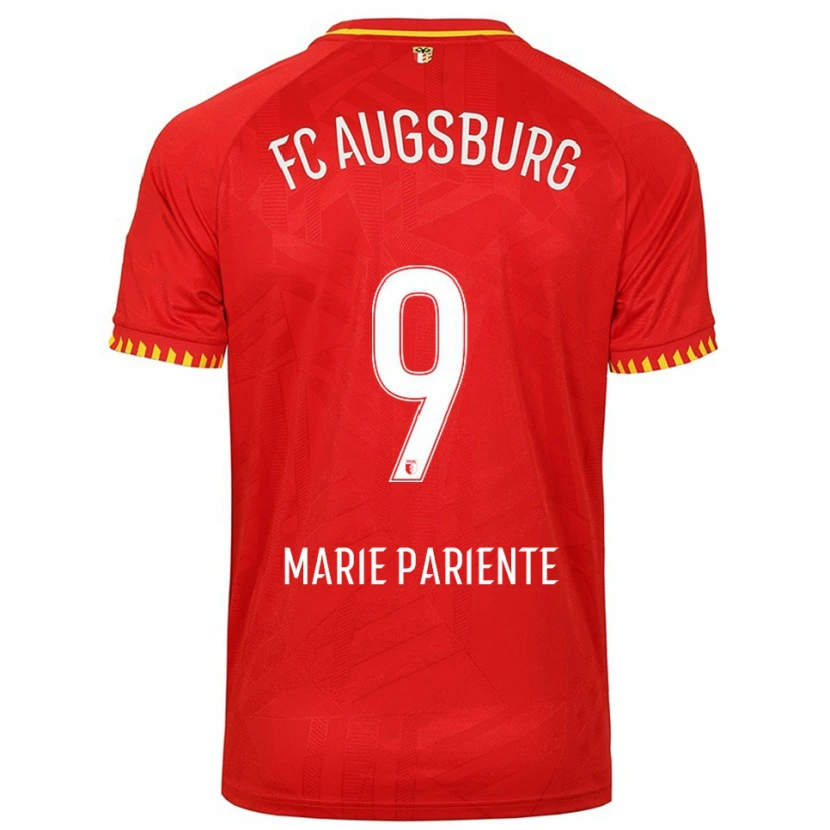 Danxen Niño Camiseta Sophia Marie Pariente #9 Rojo Amarillo 2ª Equipación 2025/26 La Camisa México