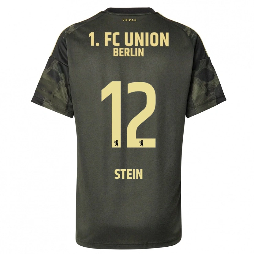 Danxen Niño Camiseta Yannic Stein #12 Verde Oscuro Negro 2ª Equipación 2025/26 La Camisa México