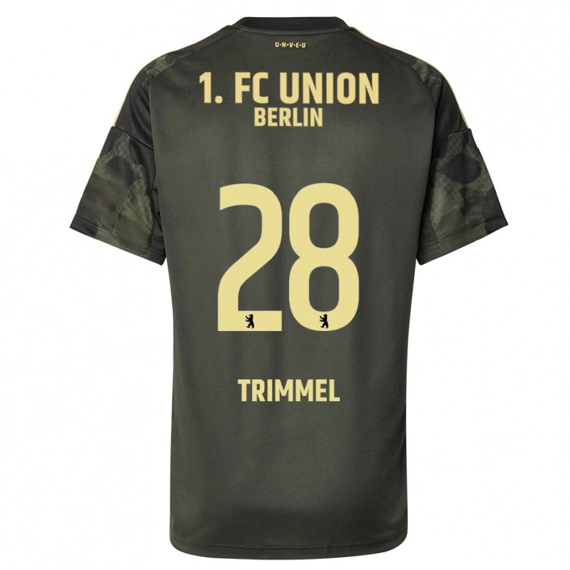 Danxen Niño Camiseta Christopher Trimmel #28 Verde Oscuro Negro 2ª Equipación 2025/26 La Camisa México