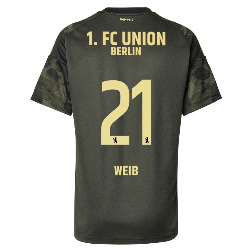 Danxen Niño Camiseta Anna Weiß #21 Verde Oscuro Negro 2ª Equipación 2025/26 La Camisa México