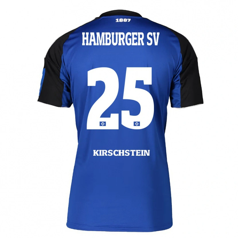 Danxen Niño Camiseta Merle Kirschstein #25 Azul Negro 2ª Equipación 2025/26 La Camisa México