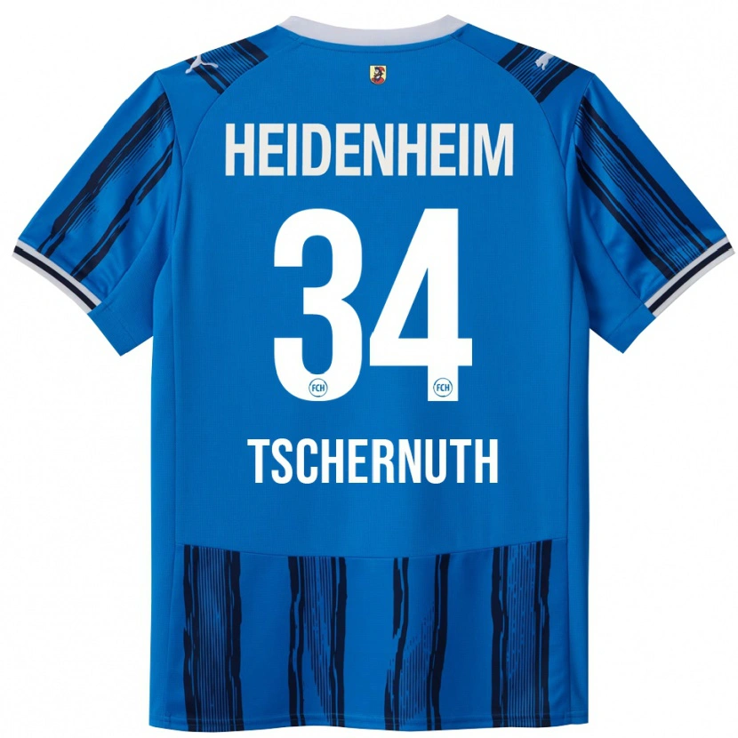 Danxen Niño Camiseta Paul Tschernuth #34 Azul Marino 2ª Equipación 2025/26 La Camisa México