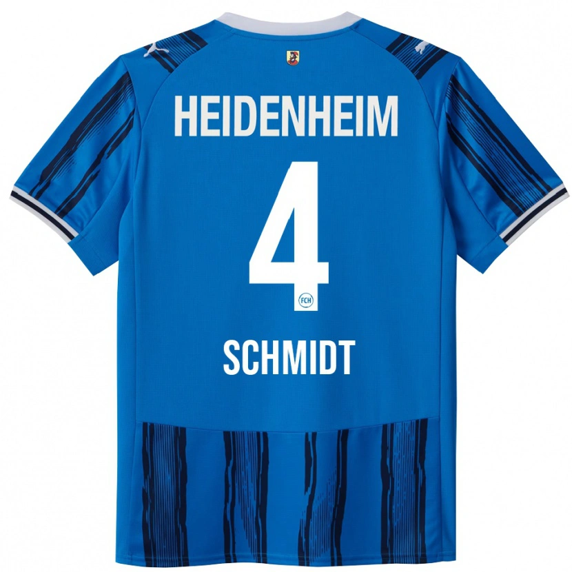 Danxen Niño Camiseta Luke Schmidt #4 Azul Marino 2ª Equipación 2025/26 La Camisa México