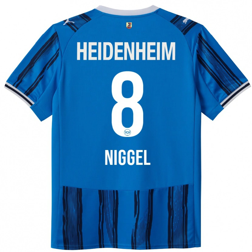 Danxen Niño Camiseta Henrik Niggel #8 Azul Marino 2ª Equipación 2025/26 La Camisa México