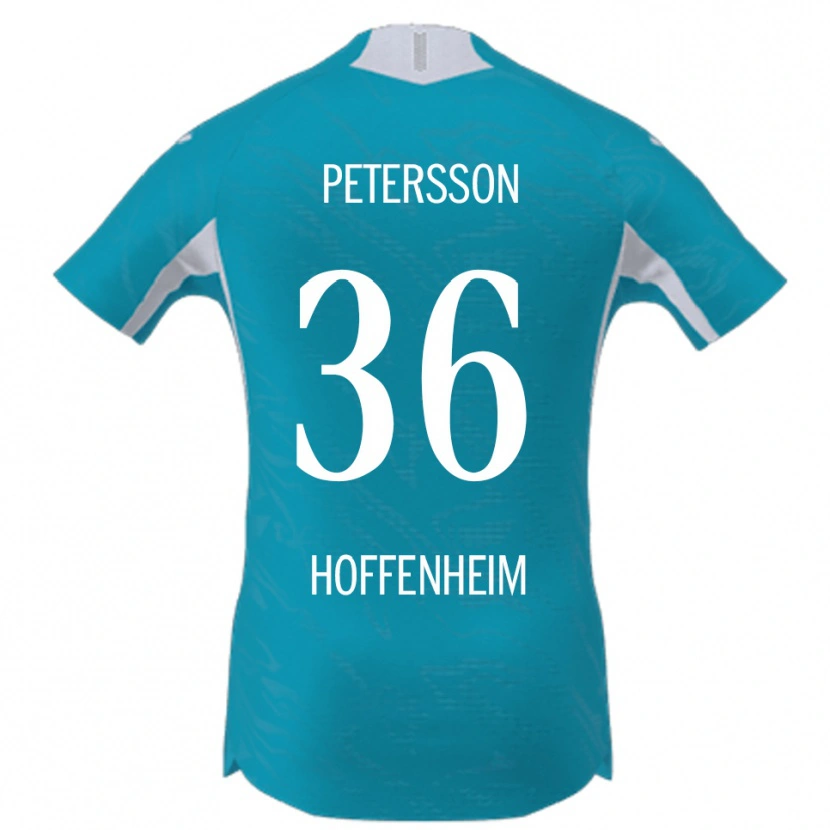 Danxen Niño Camiseta Lúkas Petersson #36 Azul Cielo 2ª Equipación 2025/26 La Camisa México
