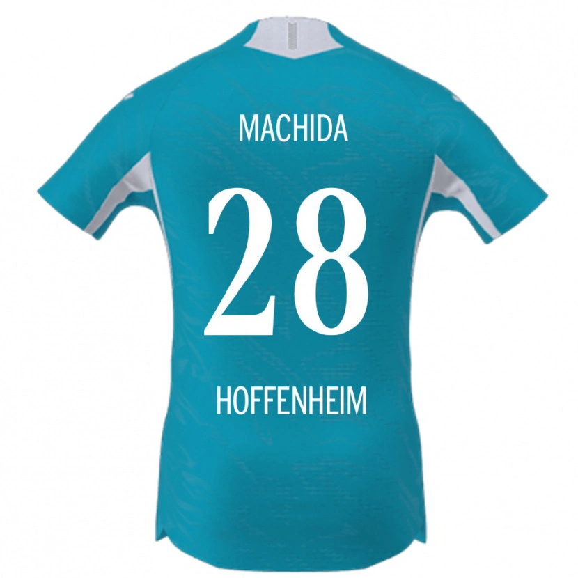 Danxen Niño Camiseta Koki Machida #28 Azul Cielo 2ª Equipación 2025/26 La Camisa México