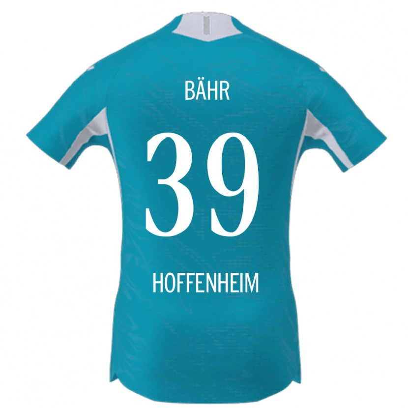 Danxen Niño Camiseta Florian Bähr #39 Azul Cielo 2ª Equipación 2025/26 La Camisa México