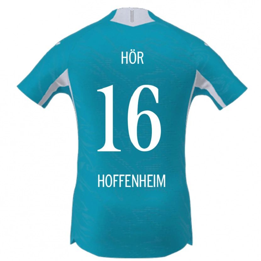 Danxen Niño Camiseta Yannis Hör #16 Azul Cielo 2ª Equipación 2025/26 La Camisa México