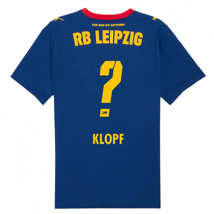 Danxen Niño Camiseta Oskar Klopf #0 Marino Rojo 2ª Equipación 2025/26 La Camisa México