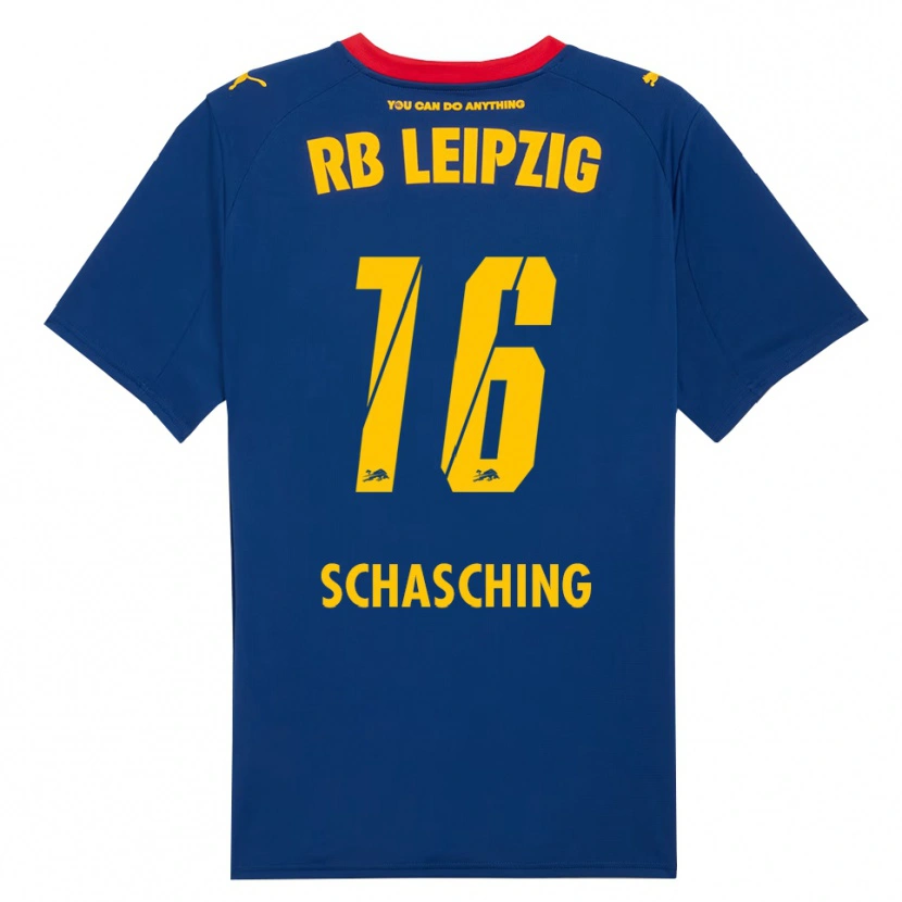 Danxen Niño Camiseta Annabel Schasching #16 Marino Rojo 2ª Equipación 2025/26 La Camisa México