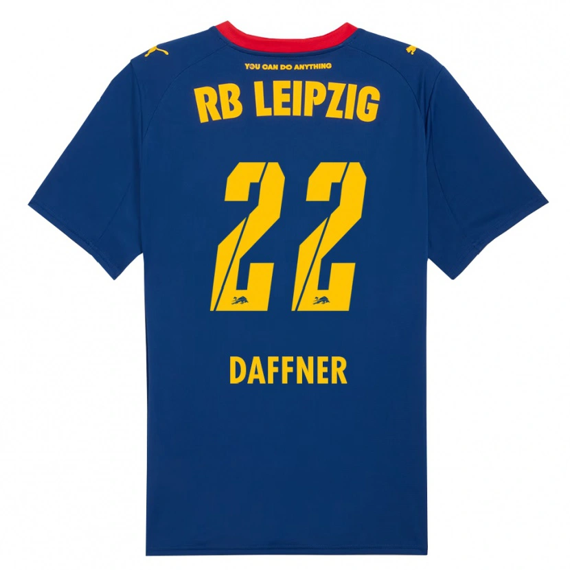 Danxen Niño Camiseta Felix Daffner #22 Marino Rojo 2ª Equipación 2025/26 La Camisa México