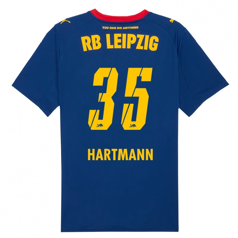 Danxen Niño Camiseta Fabrice Hartmann #35 Marino Rojo 2ª Equipación 2025/26 La Camisa México