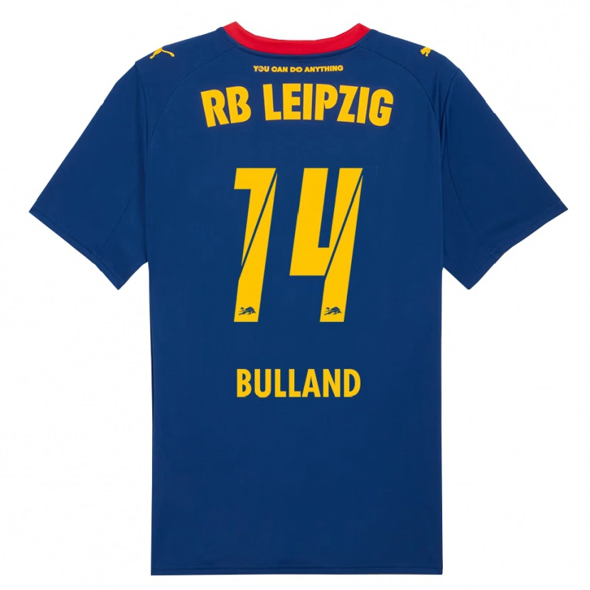 Danxen Niño Camiseta Anton Bulland #14 Marino Rojo 2ª Equipación 2025/26 La Camisa México
