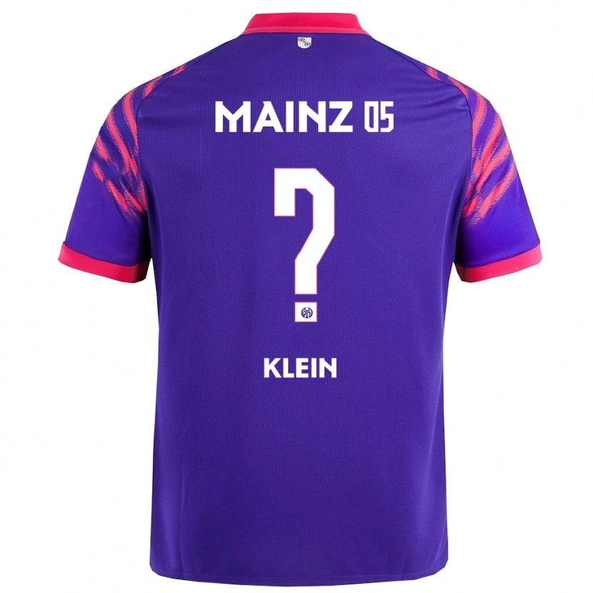 Danxen Niño Camiseta Yannis Klein #0 Marino Rosa 2ª Equipación 2025/26 La Camisa México