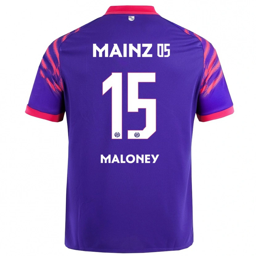 Danxen Niño Camiseta Lennard Maloney #15 Marino Rosa 2ª Equipación 2025/26 La Camisa México