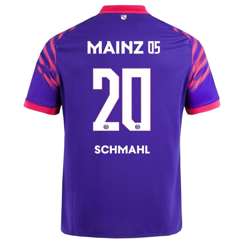 Danxen Niño Camiseta Laura Schmahl #20 Marino Rosa 2ª Equipación 2025/26 La Camisa México