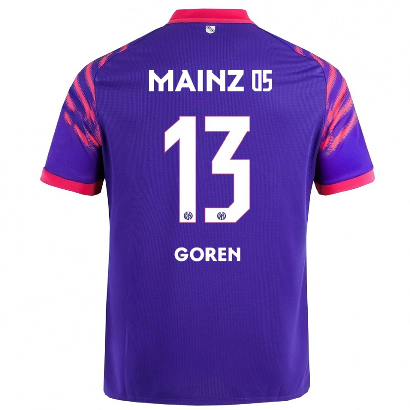 Danxen Niño Camiseta Tamar Goren #13 Marino Rosa 2ª Equipación 2025/26 La Camisa México
