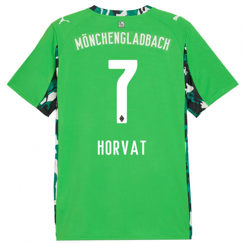 Danxen Niño Camiseta Niko Horvat #7 Verde Negro 2ª Equipación 2025/26 La Camisa México