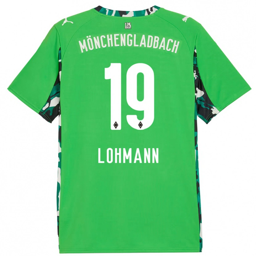 Danxen Niño Camiseta Mona Lohmann #19 Verde Negro 2ª Equipación 2025/26 La Camisa México