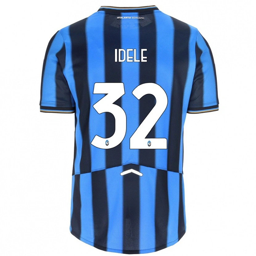 Danxen Hombre Camiseta Javison Idele #32 Azul Cielo Negro 1ª Equipación 2025/26 La Camisa México