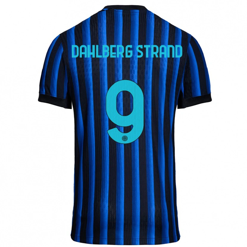 Danxen Hombre Camiseta Jonas Dahlberg Strand #9 Negro Azul 1ª Equipación 2025/26 La Camisa México