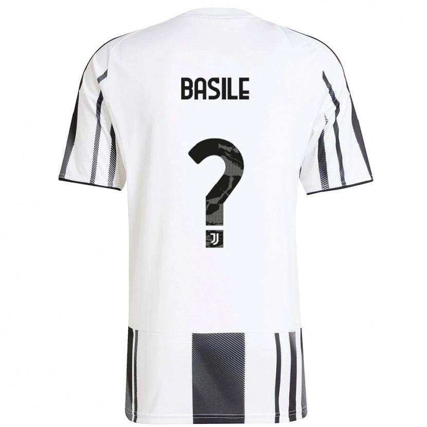 Danxen Hombre Camiseta Piergiorgio Basile #0 Blanco Negro 1ª Equipación 2025/26 La Camisa México