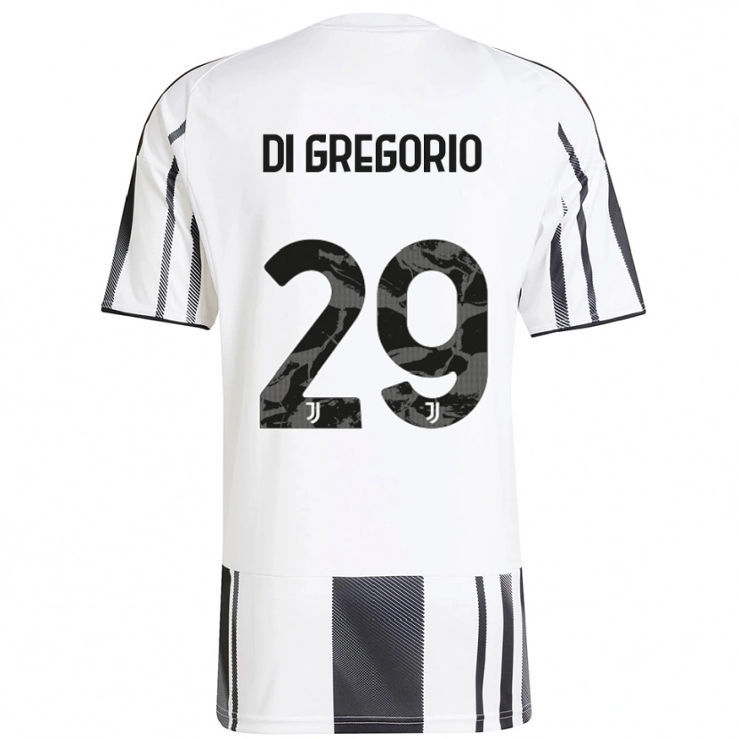 Danxen Hombre Camiseta Michele Di Gregorio #29 Blanco Negro 1ª Equipación 2025/26 La Camisa México