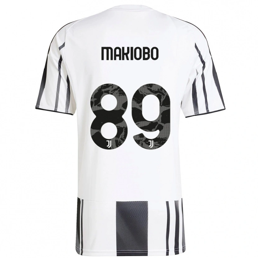 Danxen Hombre Camiseta Grady Makiobo #89 Blanco Negro 1ª Equipación 2025/26 La Camisa México