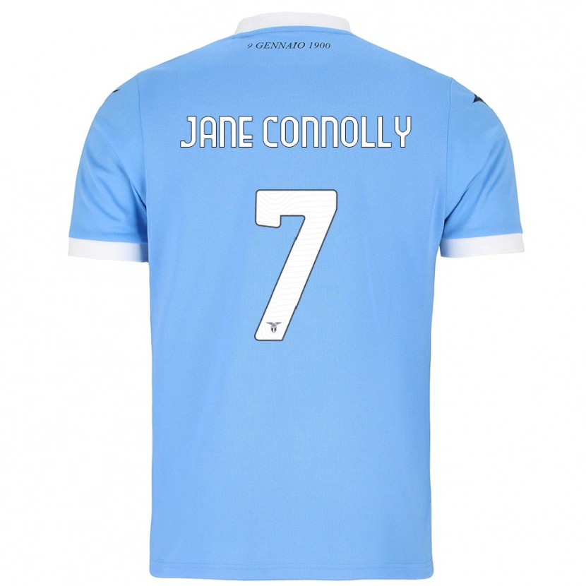 Danxen Hombre Camiseta Megan Jane Connolly #7 Azul Cielo Blanco 1ª Equipación 2025/26 La Camisa México