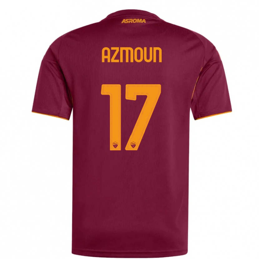 Danxen Hombre Camiseta Sardar Azmoun #17 Borgoña Naranja 1ª Equipación 2025/26 La Camisa México