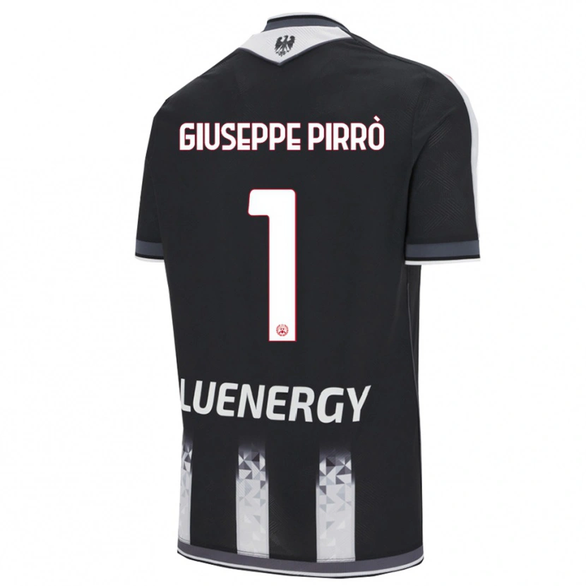 Danxen Hombre Camiseta Marco Giuseppe Pirrò #1 Negro Blanco 1ª Equipación 2025/26 La Camisa México