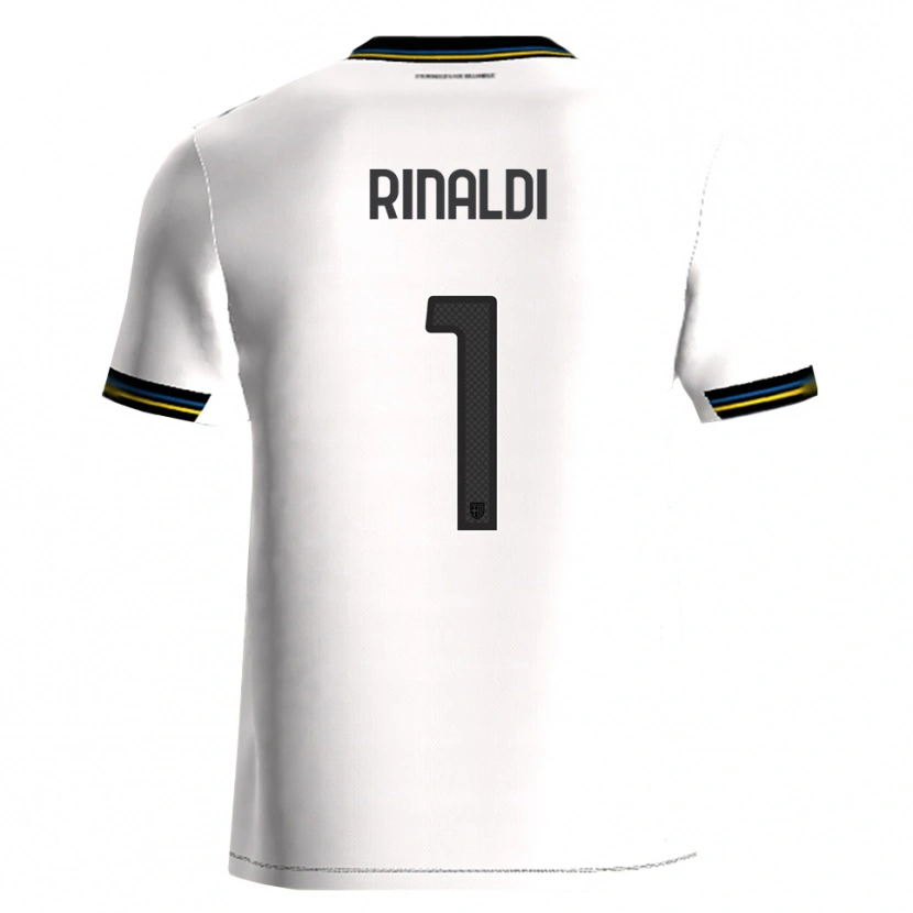 Danxen Hombre Camiseta Filippo Rinaldi #1 Blanco Negro 1ª Equipación 2025/26 La Camisa México