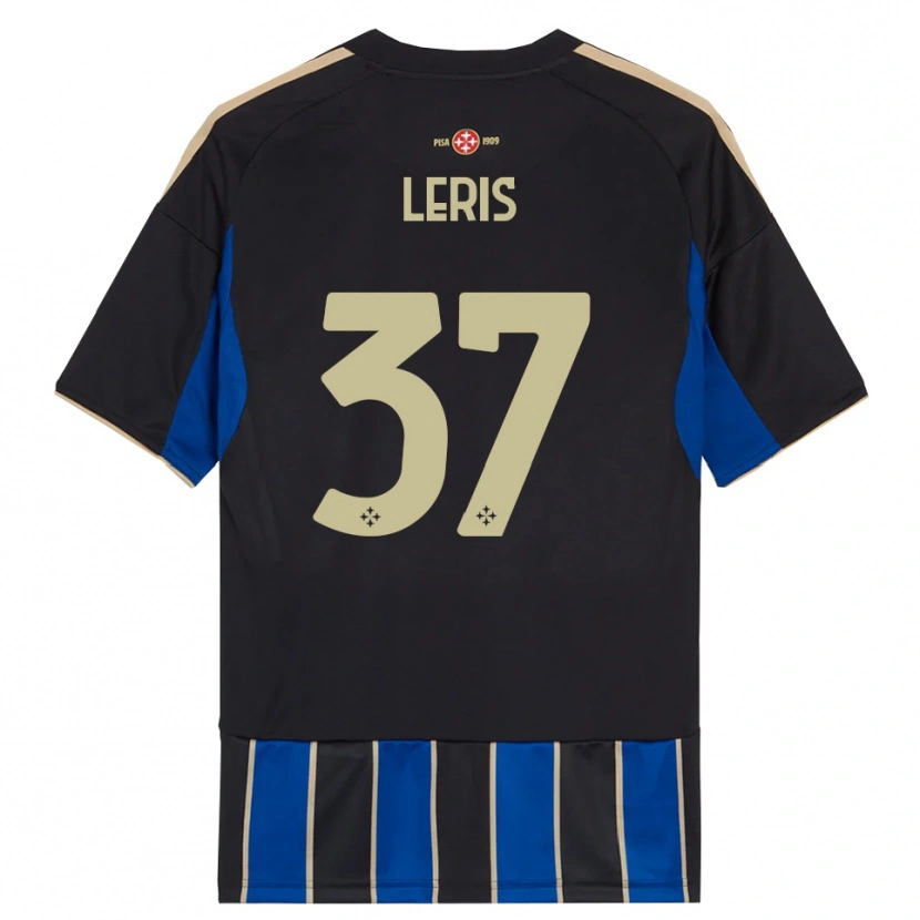 Danxen Hombre Camiseta Mehdi Léris #37 Negro Azul 1ª Equipación 2025/26 La Camisa México