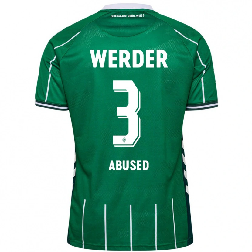 Danxen Hombre Camiseta Dlges Abused #3 Verde Blanco 1ª Equipación 2025/26 La Camisa México