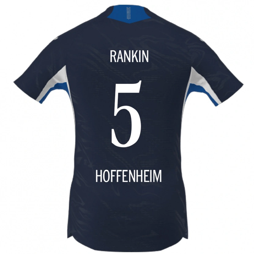 Danxen Hombre Camiseta Jamilla Rankin #5 Marino Blanco 1ª Equipación 2025/26 La Camisa México